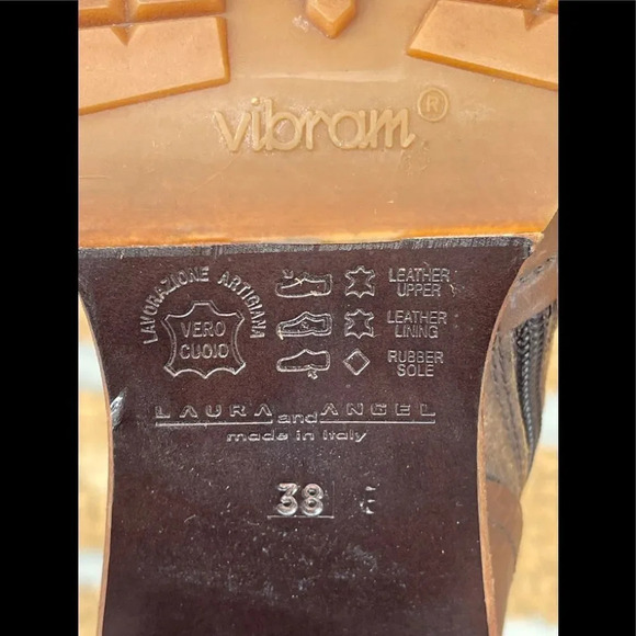 Laura and Angel leather boots size 38 - Picture 8 of 11